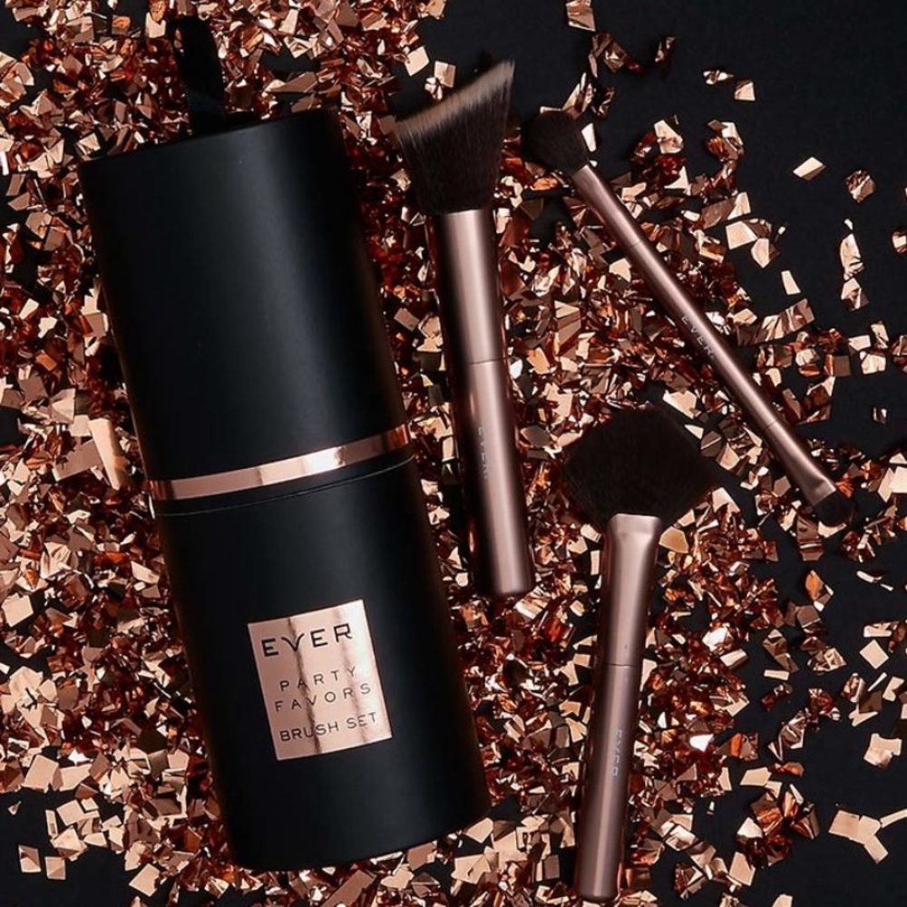 EVER 3pc Brush Set + Case